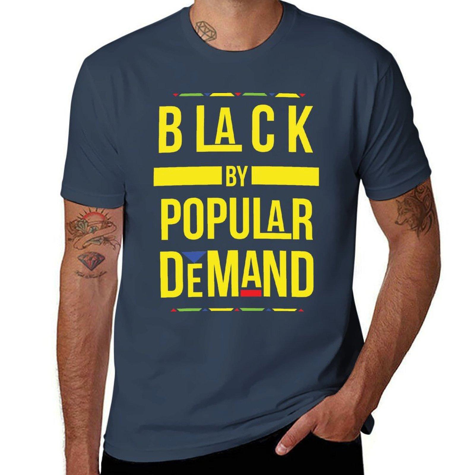 Black By Popular Deunisexd Tshirt Simple Casual Short Sleeve Tee S