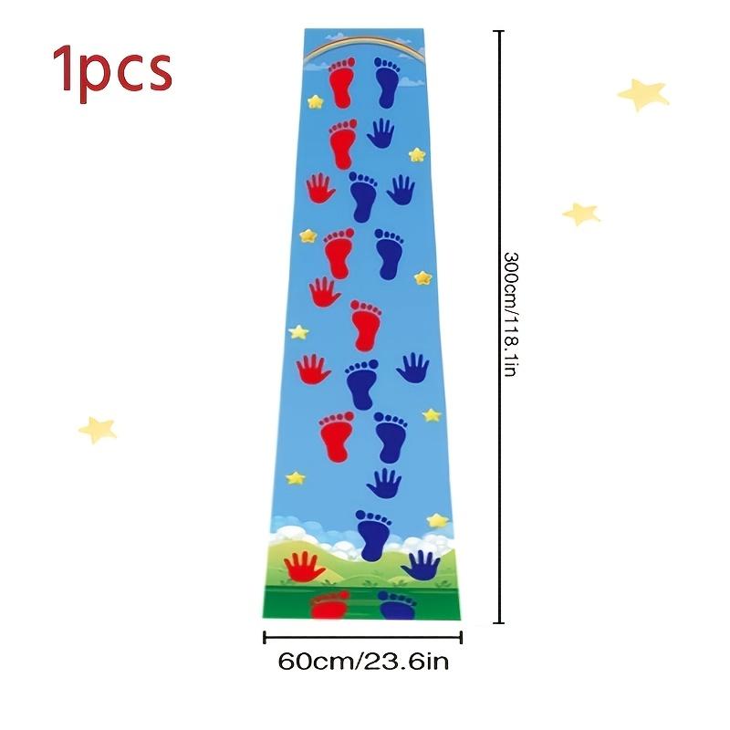 Hands Feet Prints Game Mat for Kids Sensory Integration Training 1pcs pack