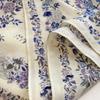 New Floral Print Cotton Bandanas 70cm Square Women's Headband Accessory Girls' Sun Protection Hairscarf Handkerchief Neckercrape
