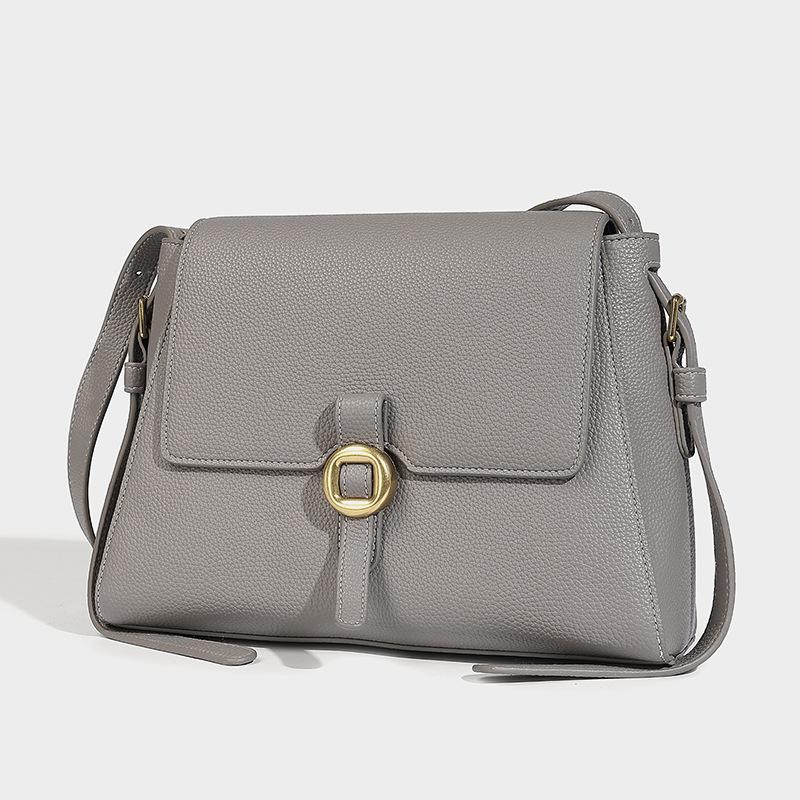 

Модная и универсальная сумка для поездок на работу, одноплечевая, кроссбоди, простая женская сумка серый