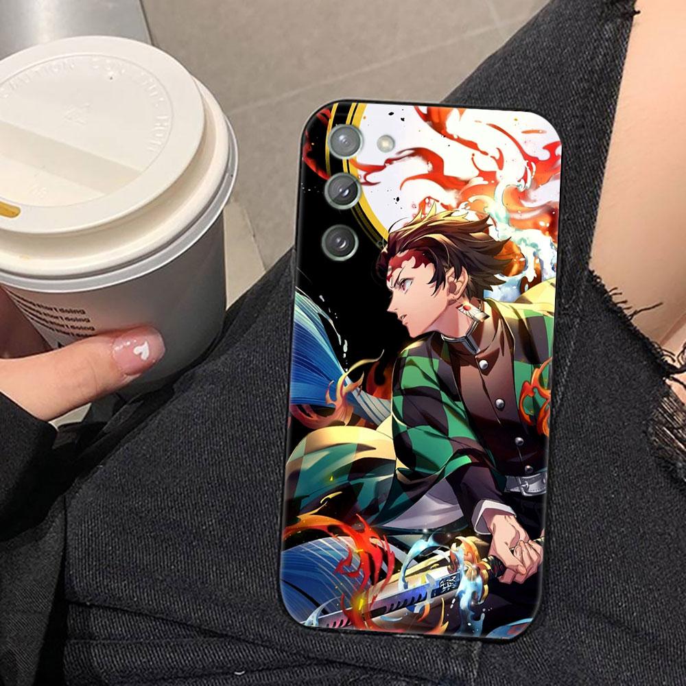 Anime Demons Slayers Tanjiro Phone Case For Samsung NOTE 20 10 M23 M53 A80 A70 A50 A30 A24 A13 A12 A07 A06 A05S A04 A03S Cover