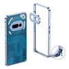 For Nothing Phone (3a) Bumper Cases Metal Frame Heat Dissipation Cover with Lens Protector