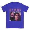 Damon Salvatore Ian Somerhalder The Vampire Diaries TShirt for Unisex O Neck Pure Cotton T Shirts Short Sleeve Tees Clothes