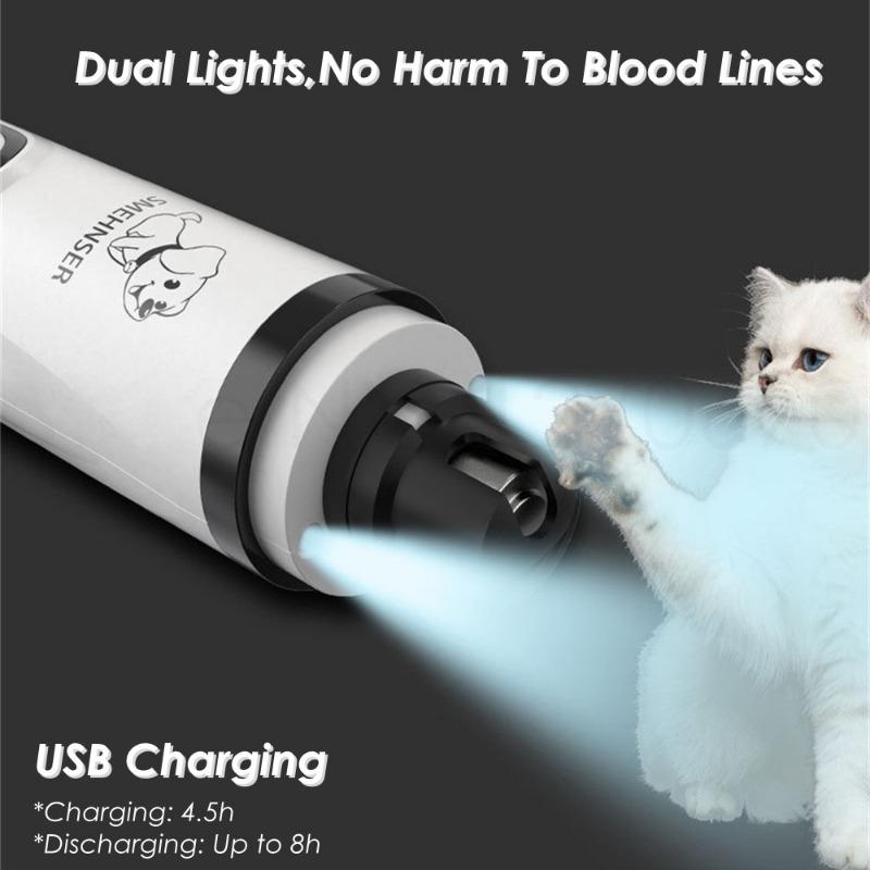 Schleifgerät für Hunde Nagelknipser Elektrischer Nagelknipser für Haustiere
