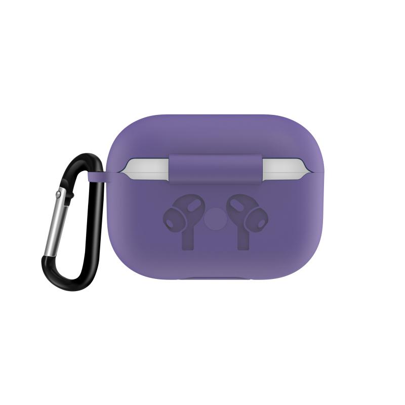 Bluetooth-compatible Earphone  Protective  Cover Solid Color Wireless Headset Shell For Airpods Pro