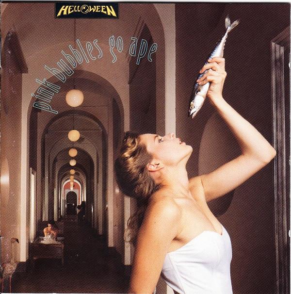 CD HELLOWEEN Pink Bubbles Go Ape 7960862 EMI 1991 UK Metal Used