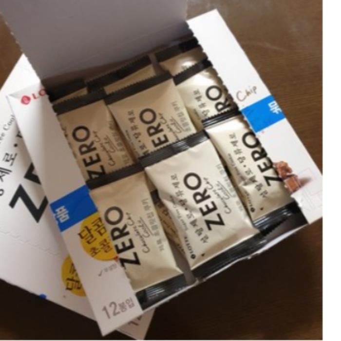 [Lotte Zero] Chocolate Chip Cookies – Zero Sugar