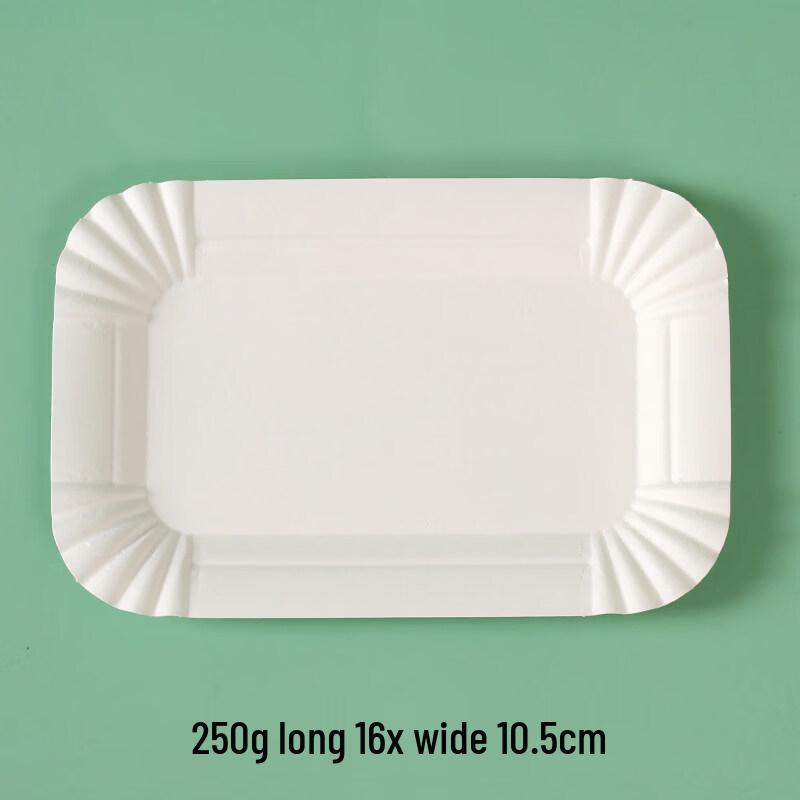 Disposable Round Thickened Paper Plates