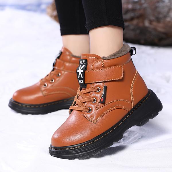 Buy Fashion Children's High-top Cotton Shoes Outdoor Casual Cotton