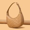 Leather Fashion Armpit Bag Summer Foreign Casual Shoulder Messenger Bag Simple Fashion Tote Bag Women