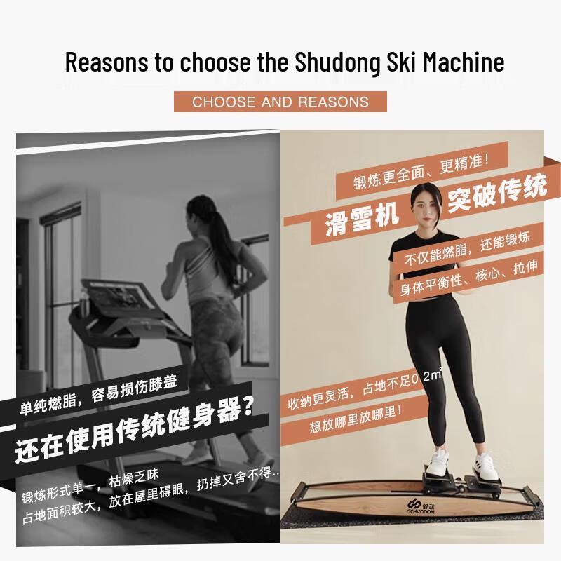 Schvodon Indoor Ski Training Machine