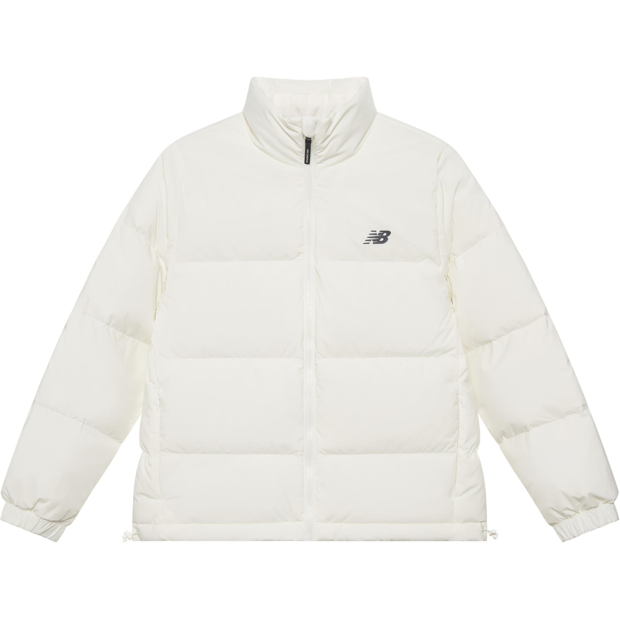 New Balance Sports Life Collection Down Jacket Women s Ivory White AWJ44301-CIC L