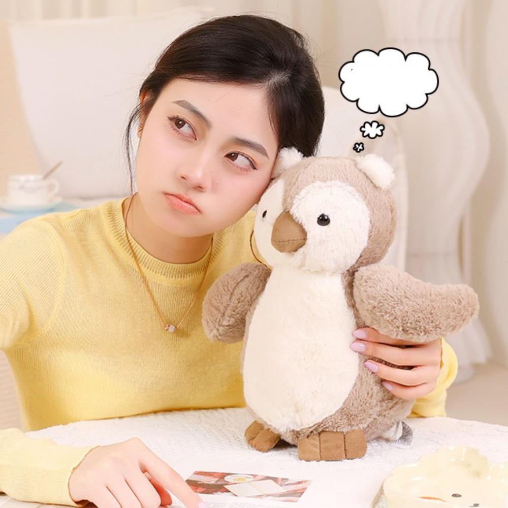 Duck Pig Plush Toy Soft Elephant Stuffed Dolls Home Decoration Penguin Soft Pillow  Birthday Gift