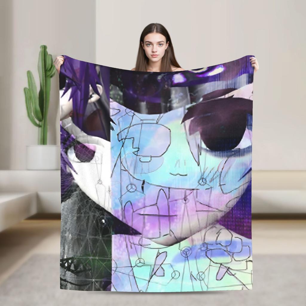 Sewerslvt Drowning In The Sewer Blanket Warm Soft Funny Plush Bedding Throws For Couch Bed Camping Flannel Bedspread Bed Cover