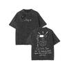 Camiseta Oversize Para Hombres Mujeres HipHop Camisetas Lavadas cactus jack Manga Corta Tops de Regalo look mom i can fly K39