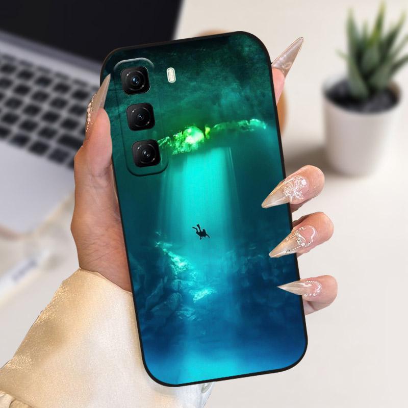 For Infinix Hot60 Pro X6885 4G Phone Case Stylish Animals Pattern Soft Silicon TPU Back Cover For Infinix Hot 60 Pro 60Pro Funda