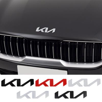 1 stuks KN ABS Auto Voorlogo Sticker Voor Nieuwe Achterbumper Staart Deur Kofferbak Sticker Auto Achter Embleem Sticker Styling Accessoires