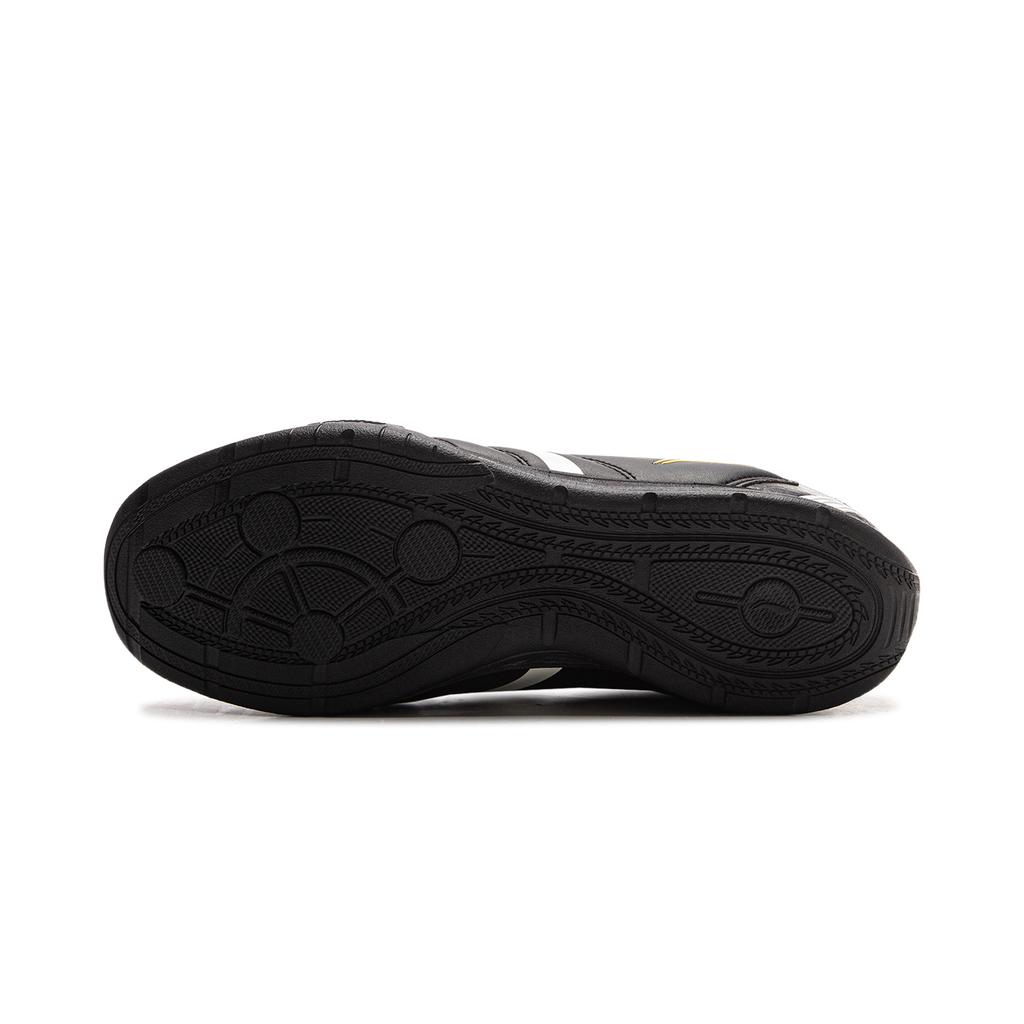 Li Ning Rutschfest, Abriebfest, Leicht Niedrig geschnitten Freizeitschuhe Herren Schwarz AGLV135-1