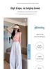 Women's High Waist Slimming Bowknot Yamamoto Wide-Leg Summer Pants - Drapey Floor-Length Casual Trousers
