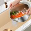 Rice Rinsing Bowl Kitchen Utensils Washer Strainer Home Draining Basket Versatile for Red