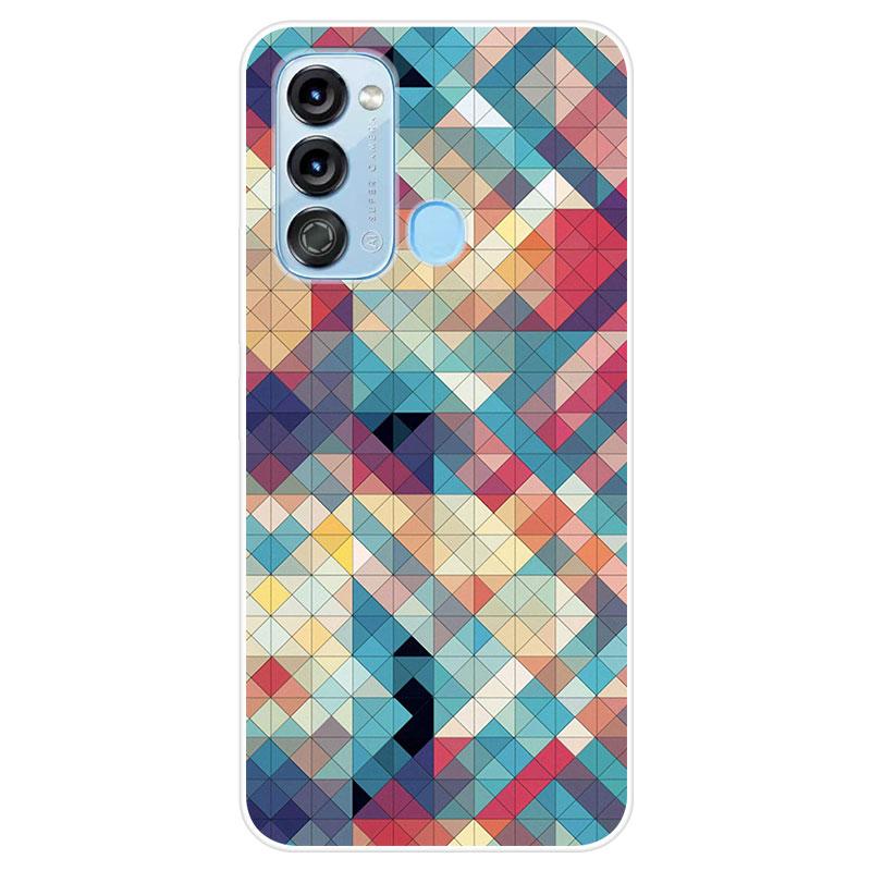 For itel Vision 3 Vision3 Veske Myk Silikon Bakdeksel Tegneserie Telefonveske Mote