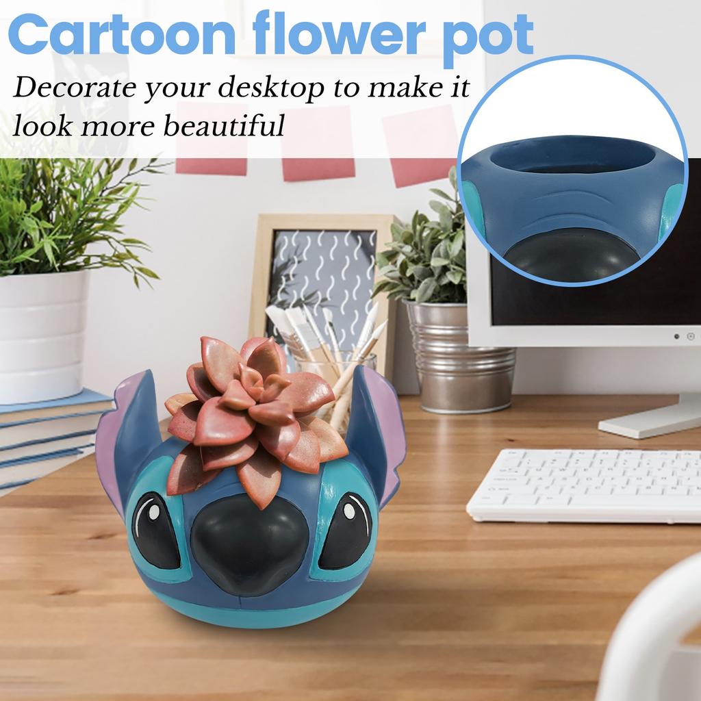 Rękodzieło z żywicy Ozdoby Dekoracja dziedzińca Małe ozdoby Doniczka ogrodowa Prezenty