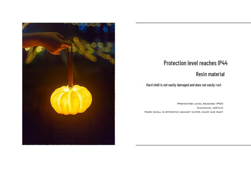 Portable Moon, Durian, Pumpkin, Goose, and Owl Animal Lamps - Solar-Powered Outdoor Decor