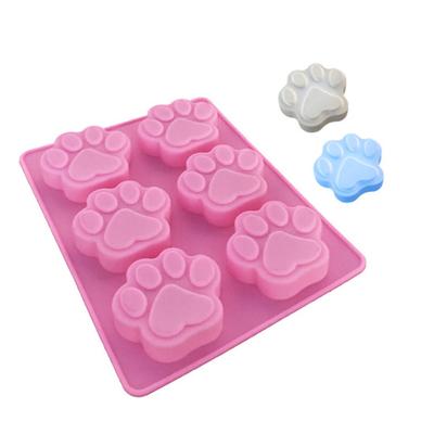 Łapa kota ciasto czekoladowe formy silikonowe kremówka DIY dekoracja Sugarcraft Mold