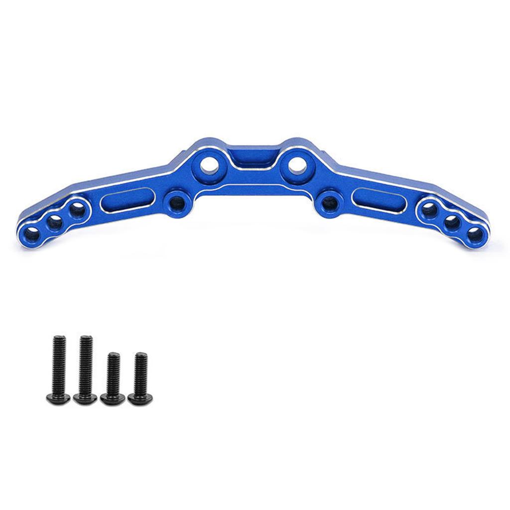 Aluminum Alloy Rear Shock Tower Plate for 1/10 4-TEC Car Upgrade Parts Protective Bracket Shock Absorbers Rack