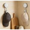 Wire Easy Pull Non-Punch Towel Clip, Double-Sided Adhesive Key Hook Anti-Lost Retractable Buckle Can Be Applied to Multiple Scenes