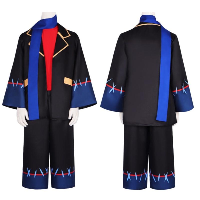 Undertale Game Frisk Cosplay Costume  Peripheral Polyester Material Black Outfit
