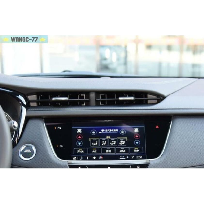 For Cadillac XT5 2017- Black Titanium Central Console Navigation Strip New