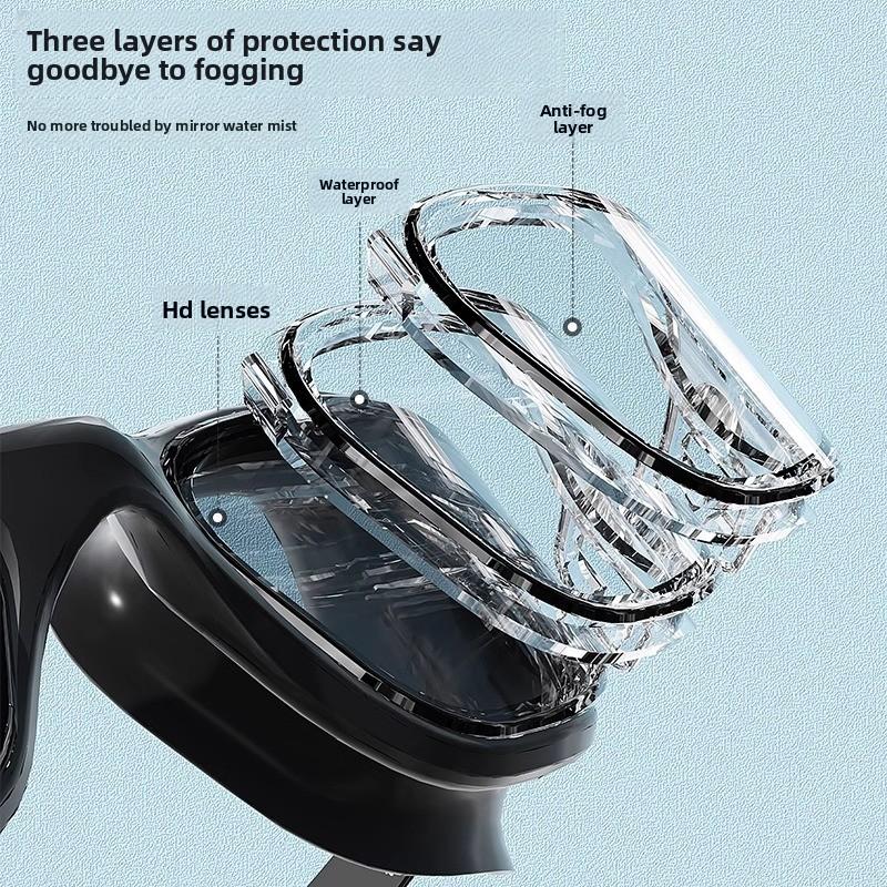 High Definition Anti Fog and Waterproof Swimming Goggles, a New Type of Diving and Swimming Equipment for Men and Women