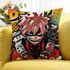 Bakugo AAnime KKatsuki World Various Sizes Square Pillow Case For Car Home Bedchamber Decor