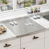 1pc 304 stainless steel cutting board double-sided kneading panel vegetable fruit meat baking cutting board kitchenware