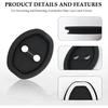 4PCS Door Latch Lock Cover,Silicone Door Latch Guard Car Decorations&Protects Door Latches,Universal Self-Adhesive Door Lock Latch Protector Car