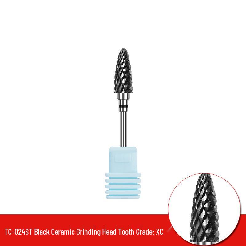 Single Bullet-Shaped Ceramic Nail Grinding Head 2.35