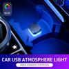 Mini USB Car Interior Ambient Atmosphere Light LED Signal Lights Auto Reading Lamp Decorations Night Lights Interior Accessories