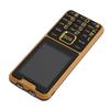 Handy mit großen Tasten Ultradünn 2,6 Zoll 2 Taschenlampen BT 0,3MP Kamera Sprachanruf Handy 2G Gold