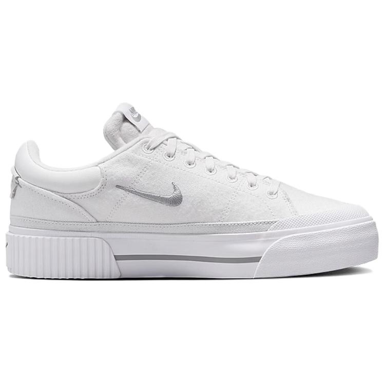 Nike Scarpe Donna Court Legacy Lift Summit White/White/Phantom/Light Smoke Grey FZ2606-100
