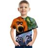 Sunlight Grizzy Bear 3d Print T Shirts Summer Funny Clothes Top Baby Boys Girl Teen Lemmings Tshirt Camisetas Tops