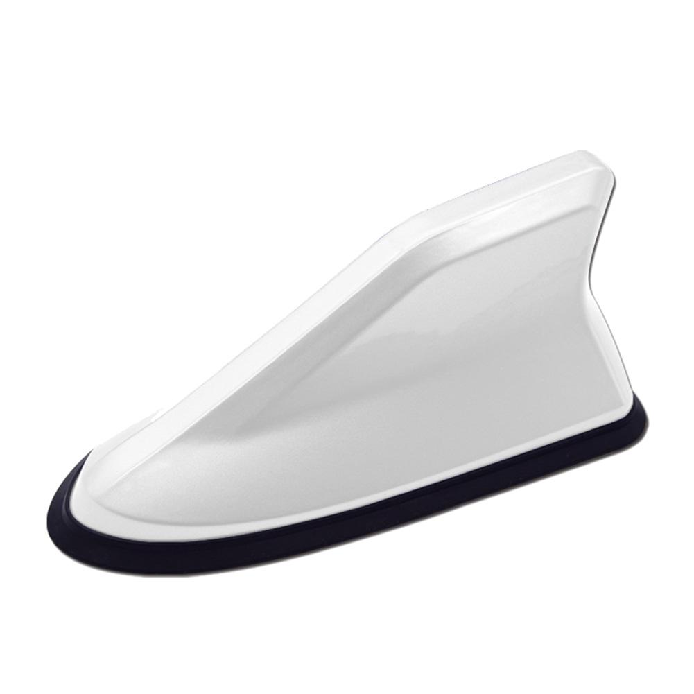 16cm Universal Carbon Fiber Look Car Roof Top Mount Shark Fin Aerial Antenna Toppers Auto Radio AM FM Antenna Signal Amplifier