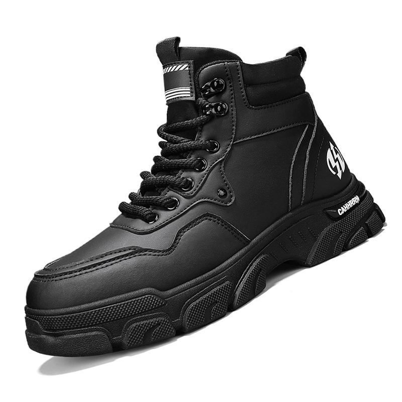 

High-top Martin boots men s shoes autumn new breathable tooling shoes men s Korean version versatile British style platform short boots 44