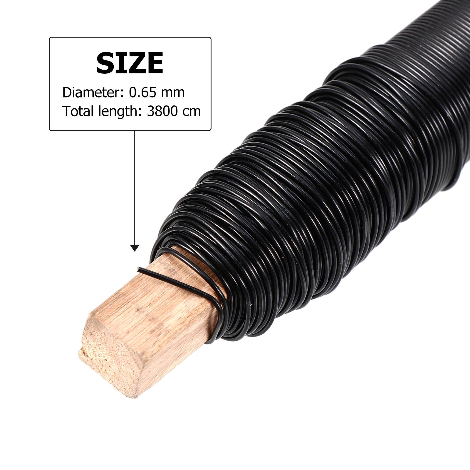 3Pcs DIY Binding Wires Premium Coated Iron Wire Lightweight Portable Multi-Purpose for Flower Bouquet Iron Wire Simulation Stems