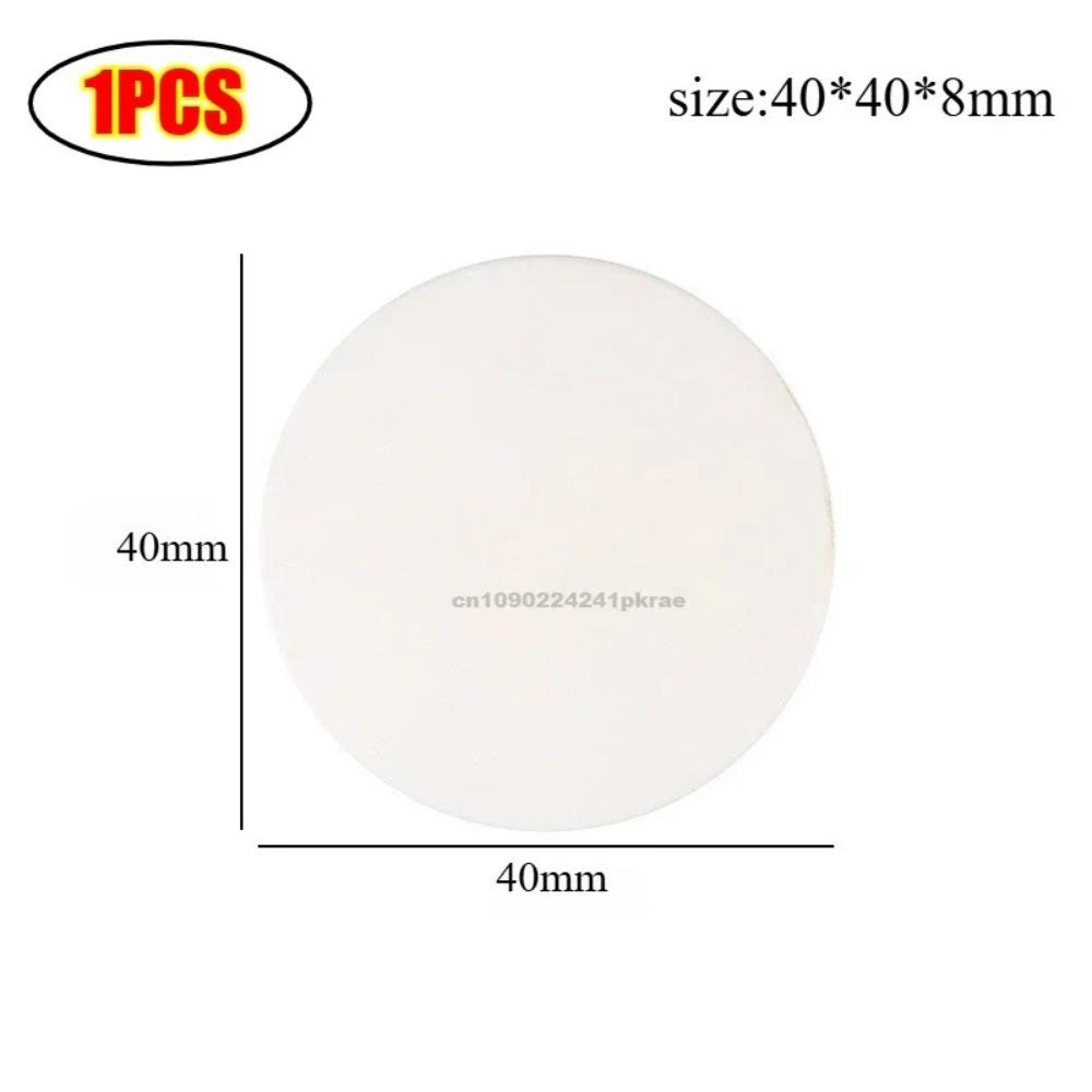 Round Transparent Soft Silicone Non-slip Door Stopper Muffler Wall Protector Self-adhesive Door Handles Bumper Protective Plug