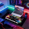 Custom Name Personalized Game on Pattern Mousepad, Laptop PC Desk Mat, Decorative Desk Mat for Home Keyboard Pad Gift