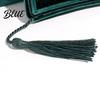 Bracelet Storage Case Velvet Jewelry Box Small Travel with Tassel