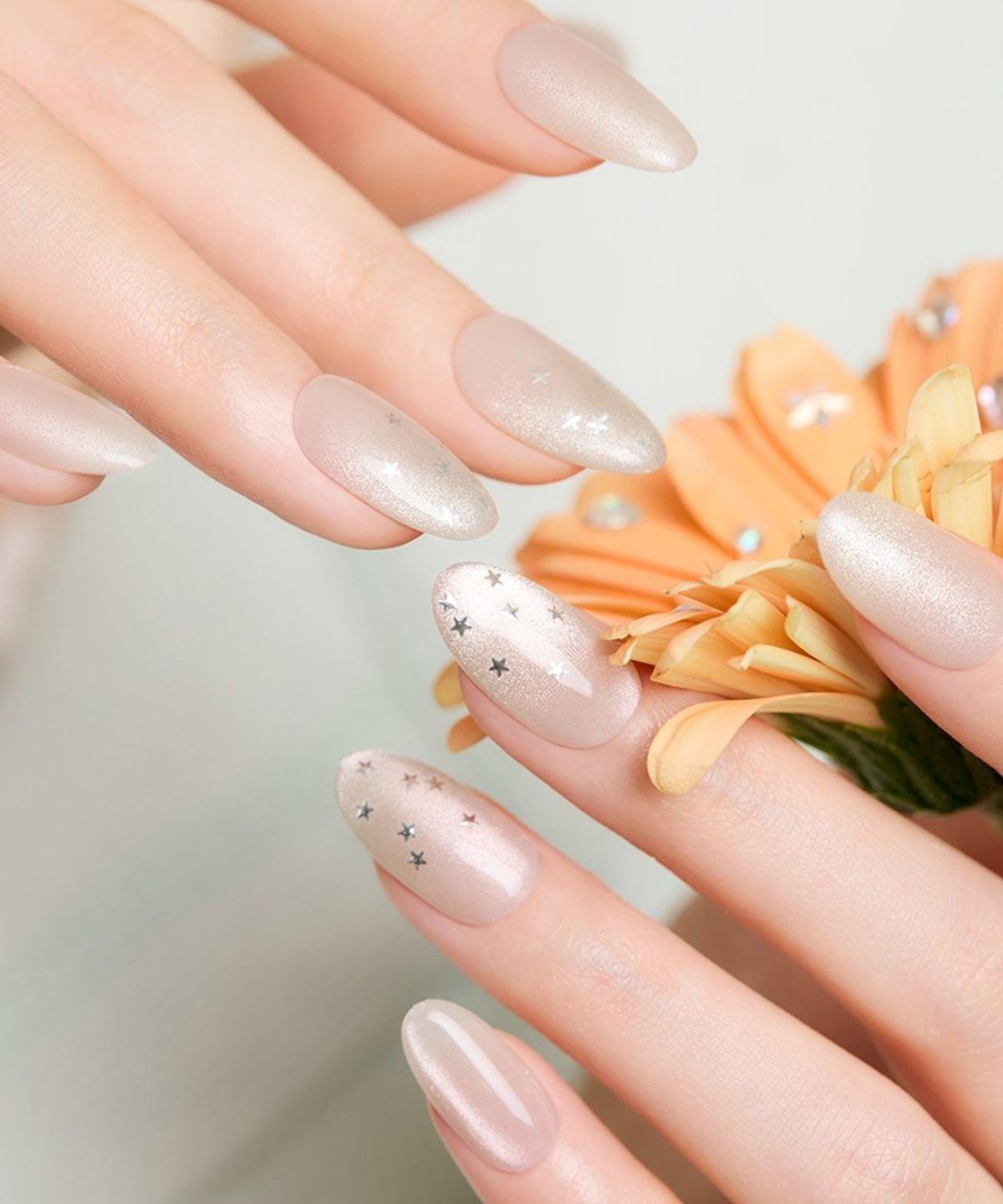 Dashing Diva Magic Press Stella Honey (Almond) Nail Tips