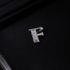 26 English Alphabet Brooches, Men'S And Women'S Suits, Collar Pins, Creative Brooches, Rhinestones, Crystal Anti-Light Pins