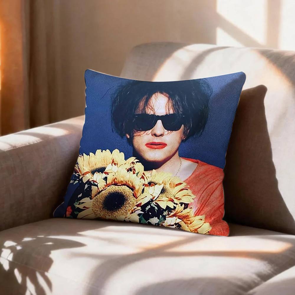 COOL The cure RRobert SSmith Pillow Case Pattern Printed Pillowcase For Living Room Sofa Cushion Cover